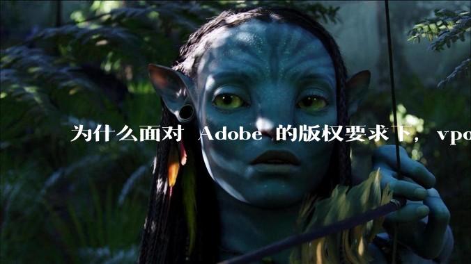 为什么面对 Adobe 的版权要求下,vposy 大神还能从容不迫?