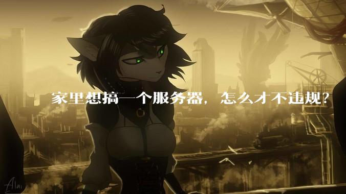家里想搞一个服务器,怎么才不违规?