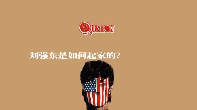 刘强东是如何起家的?