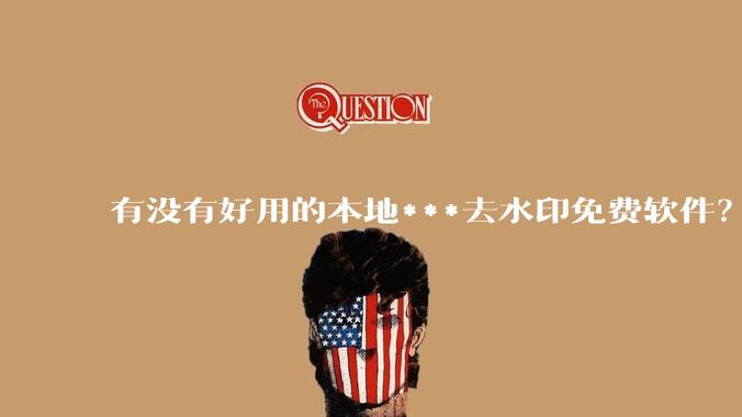 有没有好用的本地***去水印免费软件?