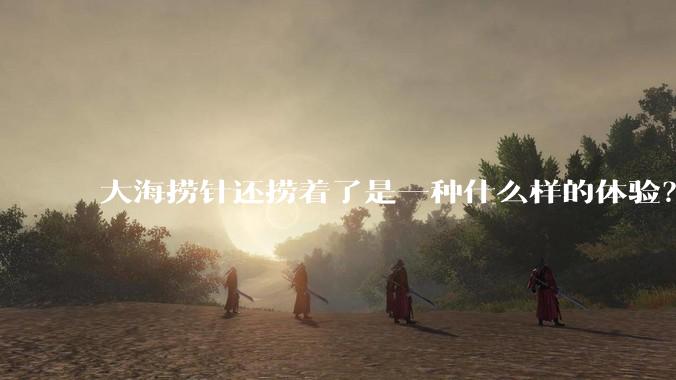 大海捞针还捞着了是一种什么样的体验?
