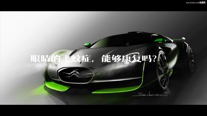 眼睛的飞蚊症,能够康复吗?