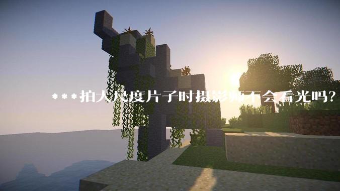 ***拍大尺度片子时摄影师不会看光吗?